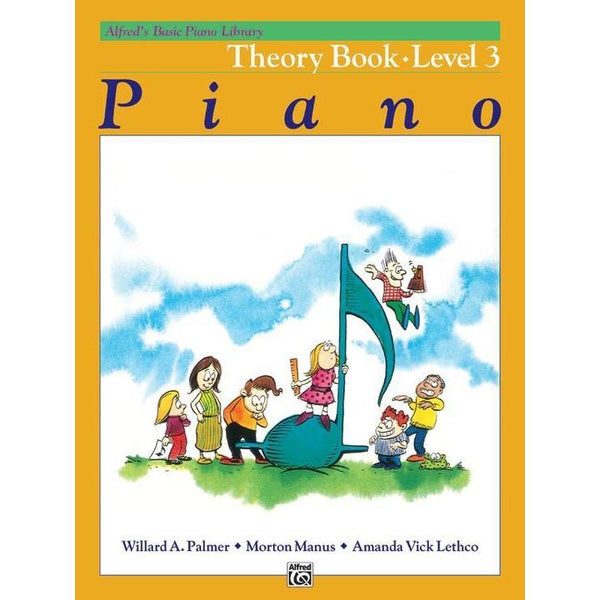 Alfred's Basic Piano Course: Theory 3-Sheet Music-Alfred Music-Logans Pianos