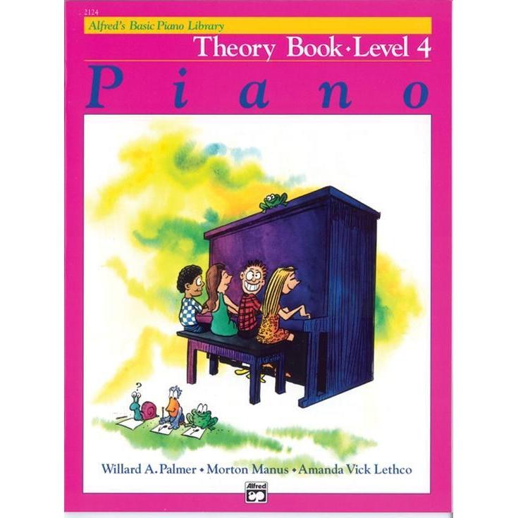 Alfred's Basic Piano Course: Theory 4-Sheet Music-Alfred Music-Logans Pianos