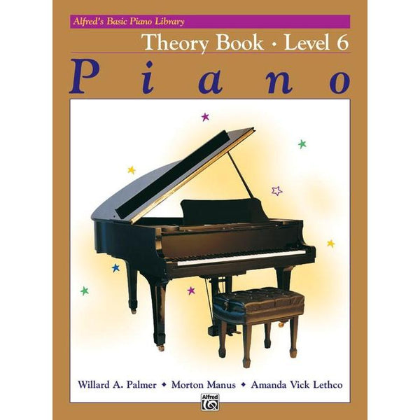 Alfred's Basic Piano Course: Theory 6-Sheet Music-Alfred Music-Logans Pianos