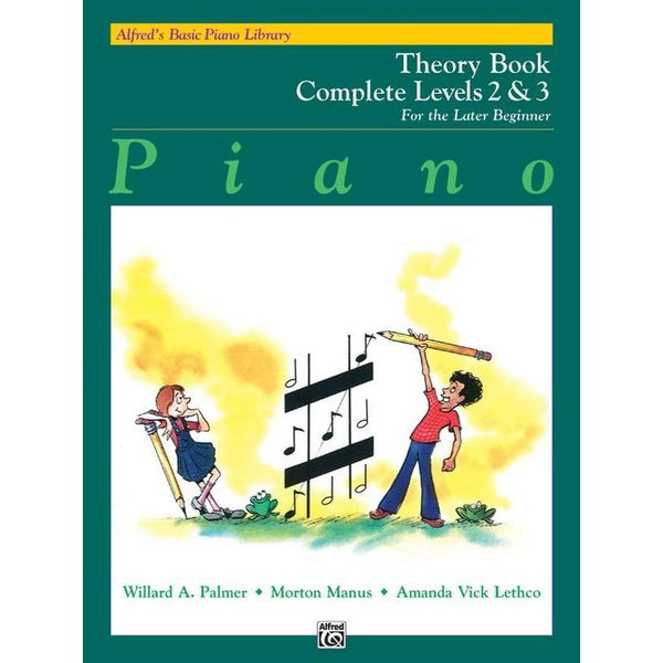 Alfred's Basic Piano Course: Theory Book Complete 2 & 3-Sheet Music-Alfred Music-Logans Pianos