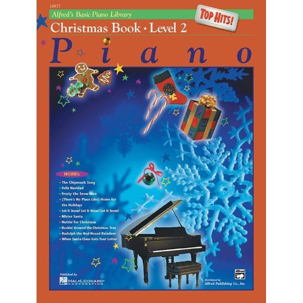 Alfred's Basic Piano Course: Top Hits! Christmas 2-Sheet Music-Alfred Music-Logans Pianos