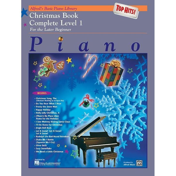 Alfred's Basic Piano Course: Top Hits! Christmas Complete 1 (1A/1B)-Sheet Music-Alfred Music-Logans Pianos