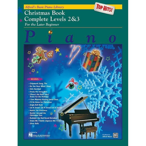 Alfred's Basic Piano Course: Top Hits! Christmas Complete 2 & 3-Sheet Music-Alfred Music-Logans Pianos