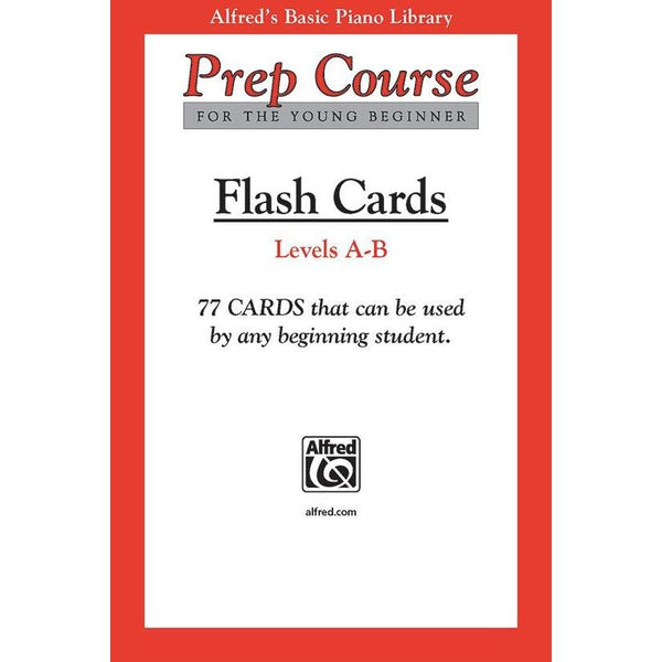 Alfred's Basic Piano Prep Course: Flash Cards A & B-Sheet Music-Alfred Music-Logans Pianos