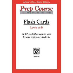 Alfred's Basic Piano Prep Course: Flash Cards A & B-Sheet Music-Alfred Music-Logans Pianos