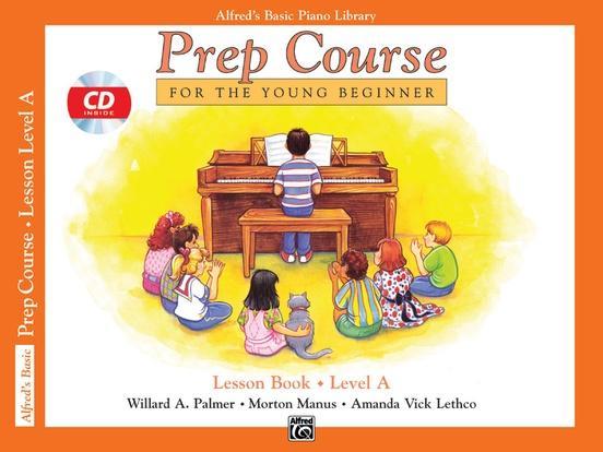 Alfred's Basic Piano Prep Course: Lesson A-Sheet Music-Alfred Music-Book & CD-Logans Pianos
