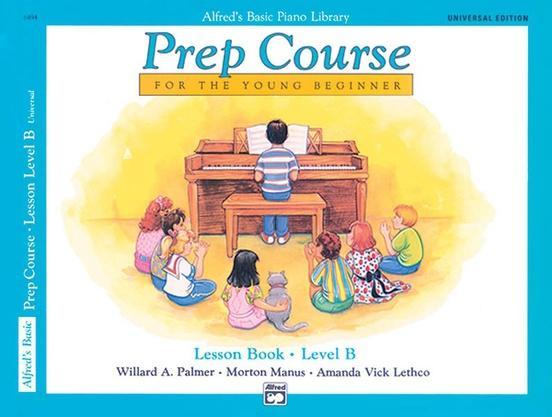 Alfred's Basic Piano Prep Course: Lesson B-Sheet Music-Alfred Music-Book & CD-Logans Pianos