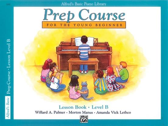 Alfred's Basic Piano Prep Course: Lesson B-Sheet Music-Alfred Music-Book-Logans Pianos