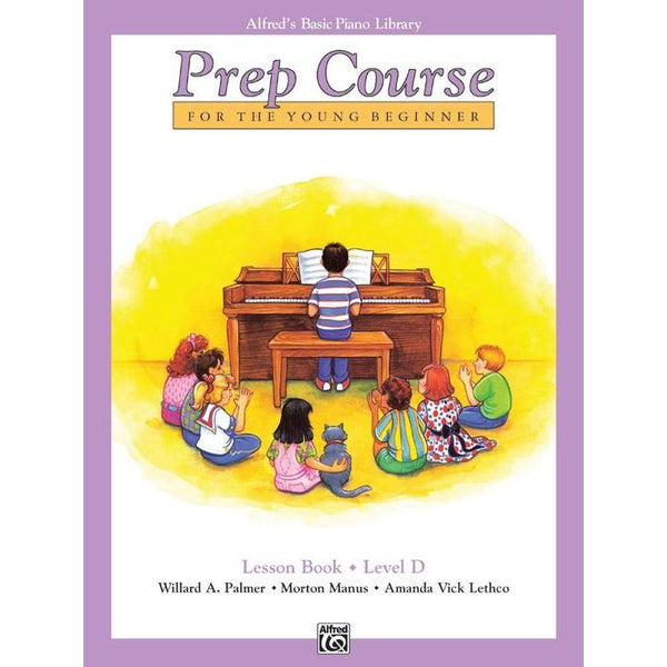 Alfred's Basic Piano Prep Course: Lesson D-Sheet Music-Alfred Music-Book-Logans Pianos