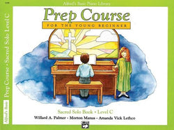 Alfred's Basic Piano Prep Course: Sacred Solo C-Sheet Music-Alfred Music-Logans Pianos