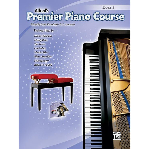 Alfred's Basic Premier Piano Course: Duet 3-Sheet Music-Alfred Music-Logans Pianos