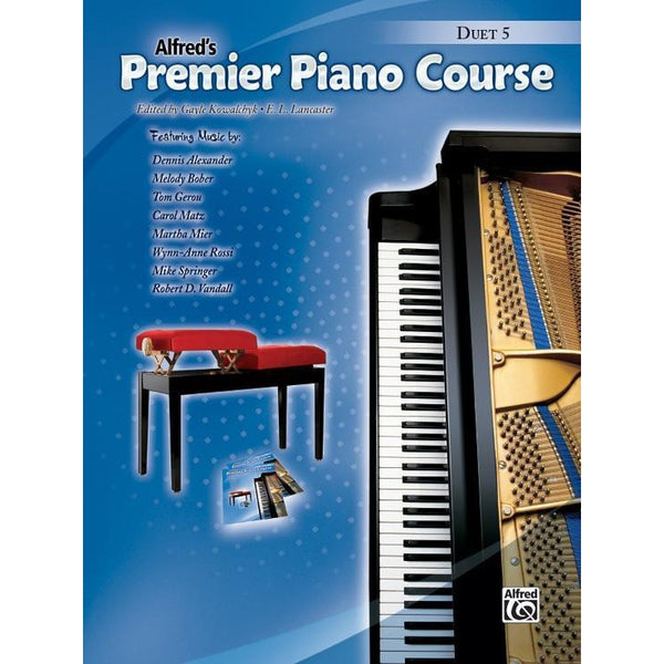 Alfred's Basic Premier Piano Course: Duet 5-Sheet Music-Alfred Music-Logans Pianos