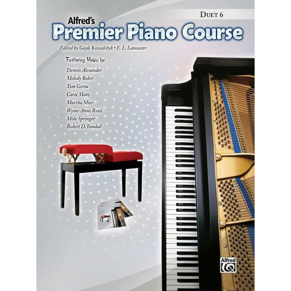 Alfred's Basic Premier Piano Course: Duet 6-Sheet Music-Alfred Music-Logans Pianos