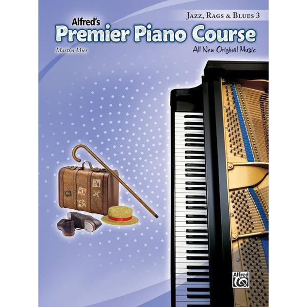 Alfred's Basic Premier Piano Course: Jazz, Rags & Blues 3-Sheet Music-Alfred Music-Logans Pianos