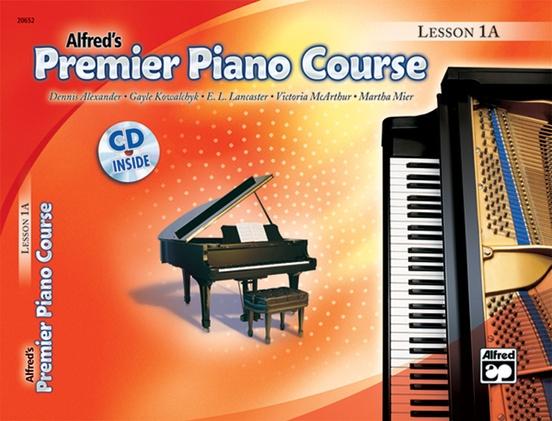 Alfred's Basic Premier Piano Course - Lesson 1A-Sheet Music-Alfred Music-Book & CD-Logans Pianos