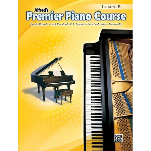 Alfred's Basic Premier Piano Course - Lesson 1B-Sheet Music-Alfred Music-Book & CD-Logans Pianos