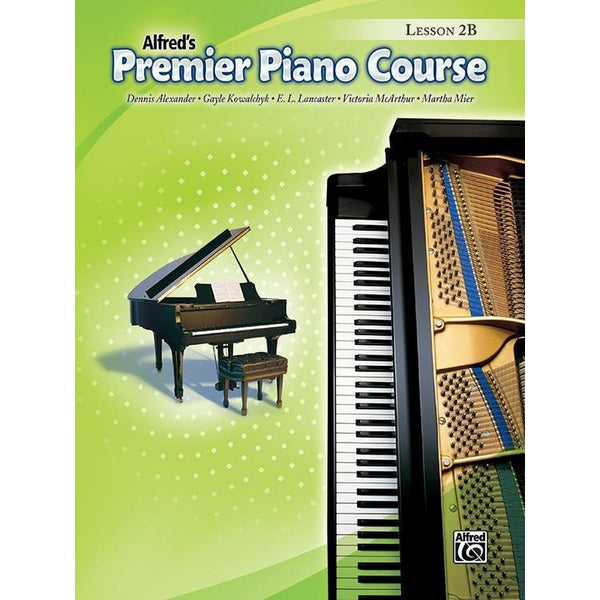 Alfred's Basic Premier Piano Course: Lesson 2B-Sheet Music-Alfred Music-Book-Logans Pianos