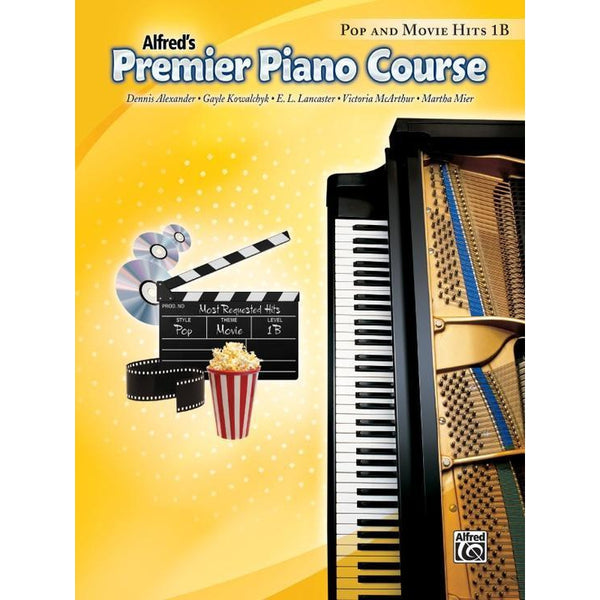 Alfred's Basic Premier Piano Course: Pop & Movie Hits 1B-Sheet Music-Alfred Music-Logans Pianos