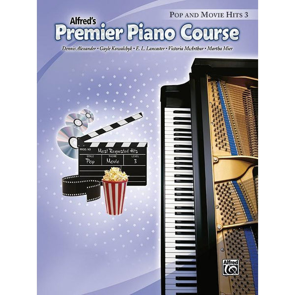 Alfred's Basic Premier Piano Course: Pop & Movie Hits 3-Sheet Music-Alfred Music-Logans Pianos