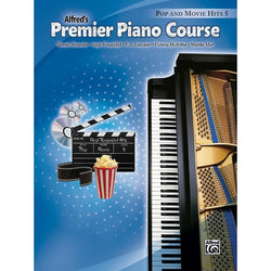 Alfred's Basic Premier Piano Course: Pop & Movie Hits 5-Sheet Music-Alfred Music-Logans Pianos