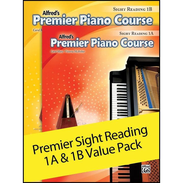 Alfred's Basic Premier Piano Course: Sight-Reading 1A & 1B-Sheet Music-Alfred Music-Logans Pianos