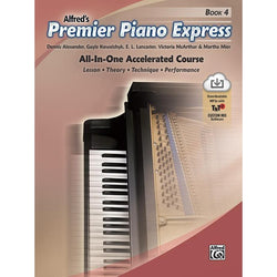 Alfred's Basic Premier Piano Express 4-Sheet Music-Alfred Music-Logans Pianos