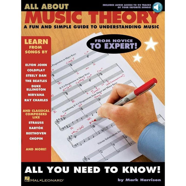 All About Music Theory-Sheet Music-Hal Leonard-Logans Pianos