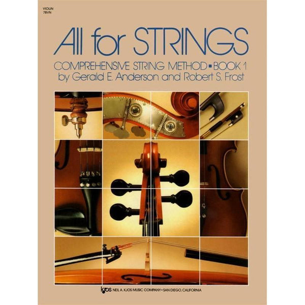 All For Strings Violin Book 1-Sheet Music-Neil A. Kjos Music Company-Logans Pianos