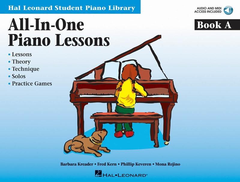 All-in-One Piano Lessons Book A - Book/OLA Pack-Sheet Music-Hal Leonard-Logans Pianos