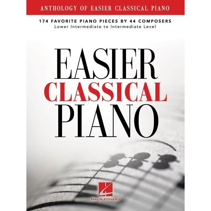 Anthology of Easier Classical Piano-Sheet Music-Hal Leonard-Logans Pianos