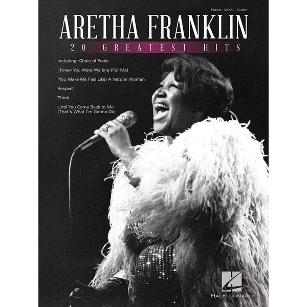 Aretha Franklin - 20 Greatest Hits-Sheet Music-Hal Leonard-Logans Pianos