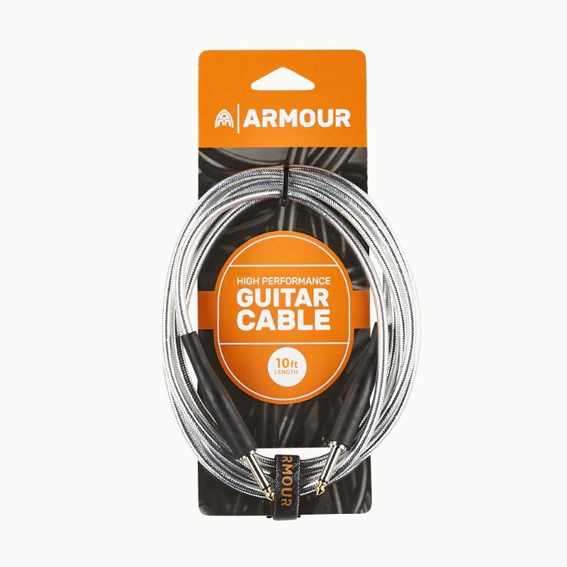 Armour GC Series Guitar Cables-Guitar & Bass-Armour-Blue-10ft-Logans Pianos