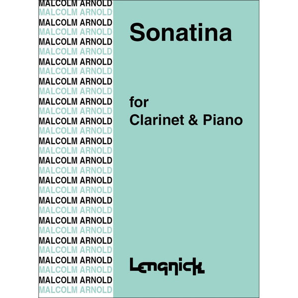 Arnold - Sonatina for Clarinet & Piano-Sheet Music-Lengnick-Logans Pianos