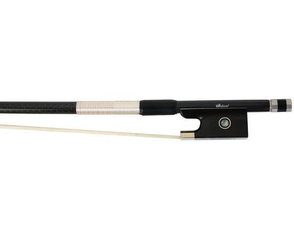 Articul Braided Carbon Violin Bow-Orchestral Strings-Articul-Silver-Logans Pianos