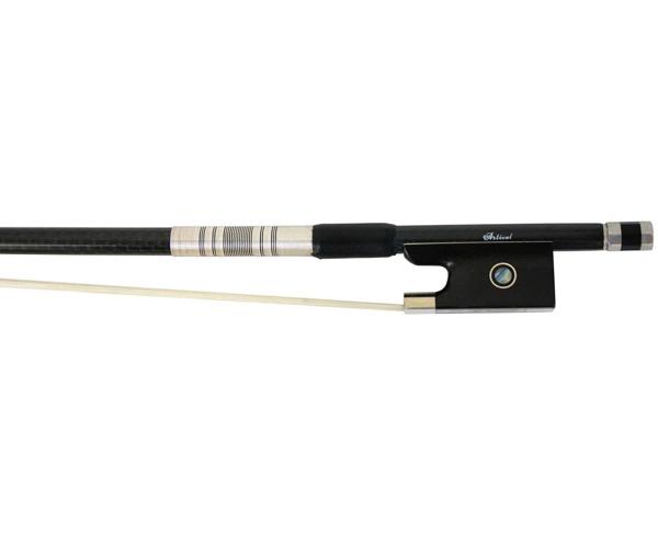 Articul Braided Carbon Violin Bow-Orchestral Strings-Articul-Silver-Logans Pianos