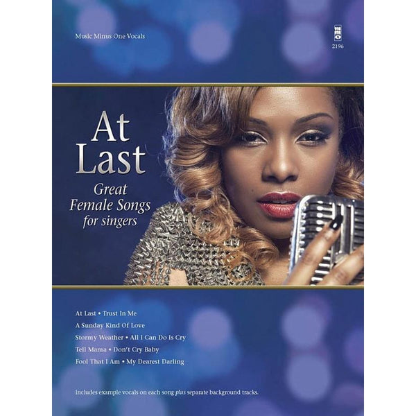 At Last - Great Female Songs for Singers-Sheet Music-Music Minus One-Logans Pianos