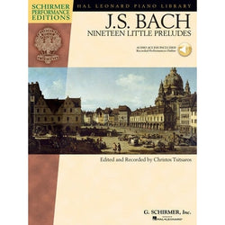 Bach - 19 Little Preludes SPE BK/OLA-Hal Leonard Australia-Logans Pianos