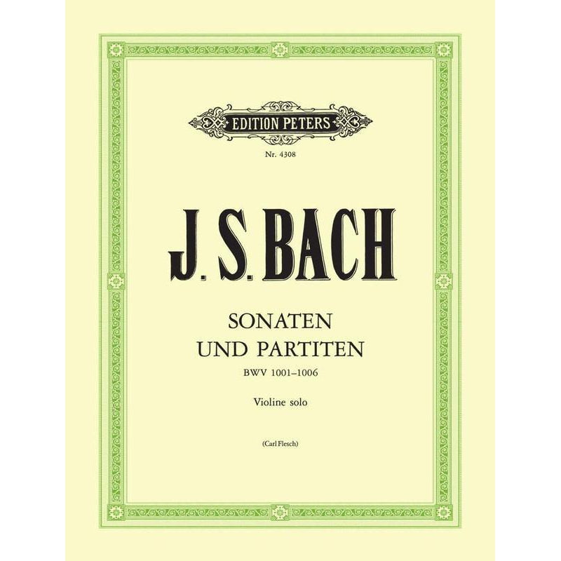 Bach The Solo Sonatas and Partitas BWV 1001 To 1006 Logans Pianos