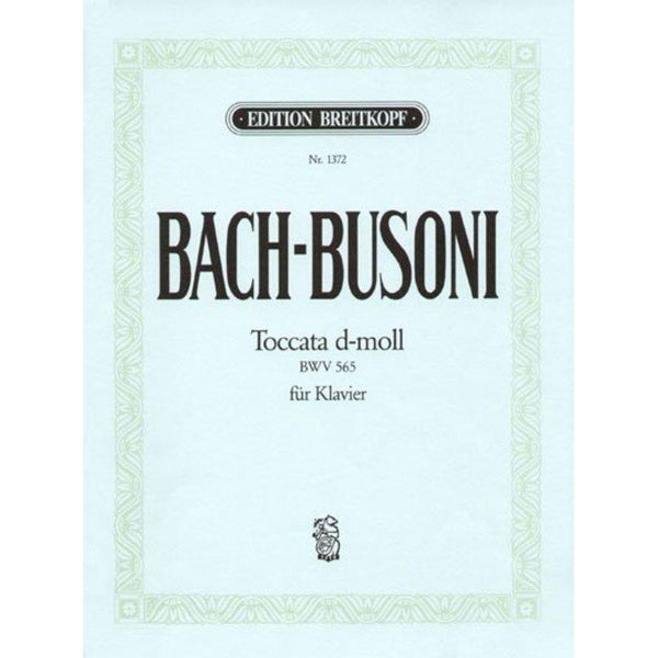 Bach Toccata in D minor BWV 565-Sheet Music-Breitkopf & Hartel-Logans Pianos