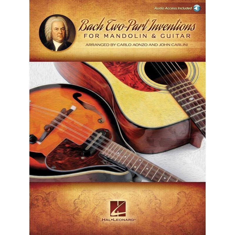 Bach Two-Part Inventions for Mandolin & Guitar-Sheet Music-Hal Leonard-Logans Pianos