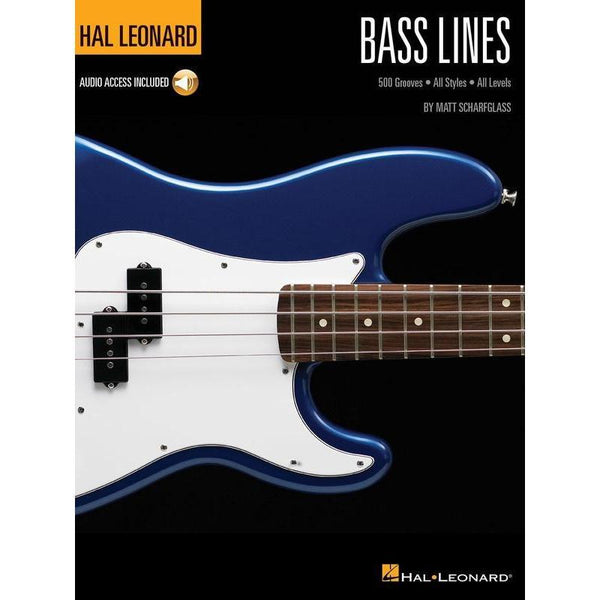 Bass Lines-Sheet Music-Hal Leonard-Logans Pianos