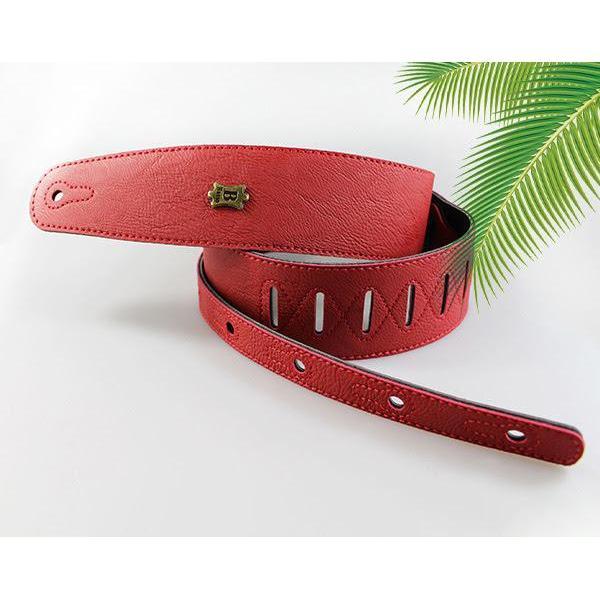 Basso Eco Vegan Leather Guitar Strap-Guitar & Bass-Basso-Black-Logans Pianos