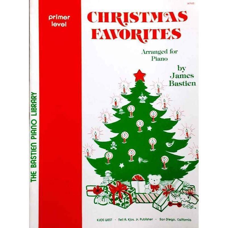 Bastien Piano Christmas Favourites - Primer-Sheet Music-Neil A. Kjos Music Company-Logans Pianos