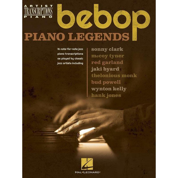 Bebop Piano Legends-Sheet Music-Hal Leonard-Logans Pianos