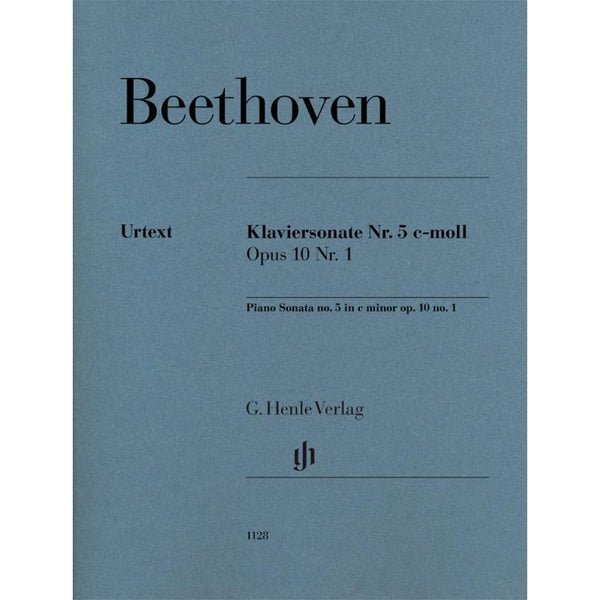 Beethoven Piano Sonata No 5 in C minor Op 10 No 1-Sheet Music-G. Henle Verlag-Logans Pianos