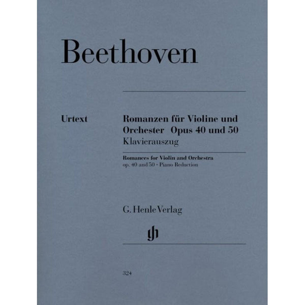 Beethoven Romances In G Major Op. 40 And F major Op. 50-Sheet Music-G. Henle Verlag-Logans Pianos