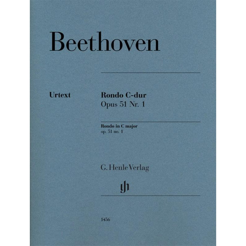 Beethoven Rondo In C Major Op. 51 No. 1-Sheet Music-G. Henle Verlag-Logans Pianos