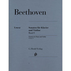 Beethoven - Sonatas for Piano and Violin Volume 1-Sheet Music-G. Henle Verlag-Logans Pianos