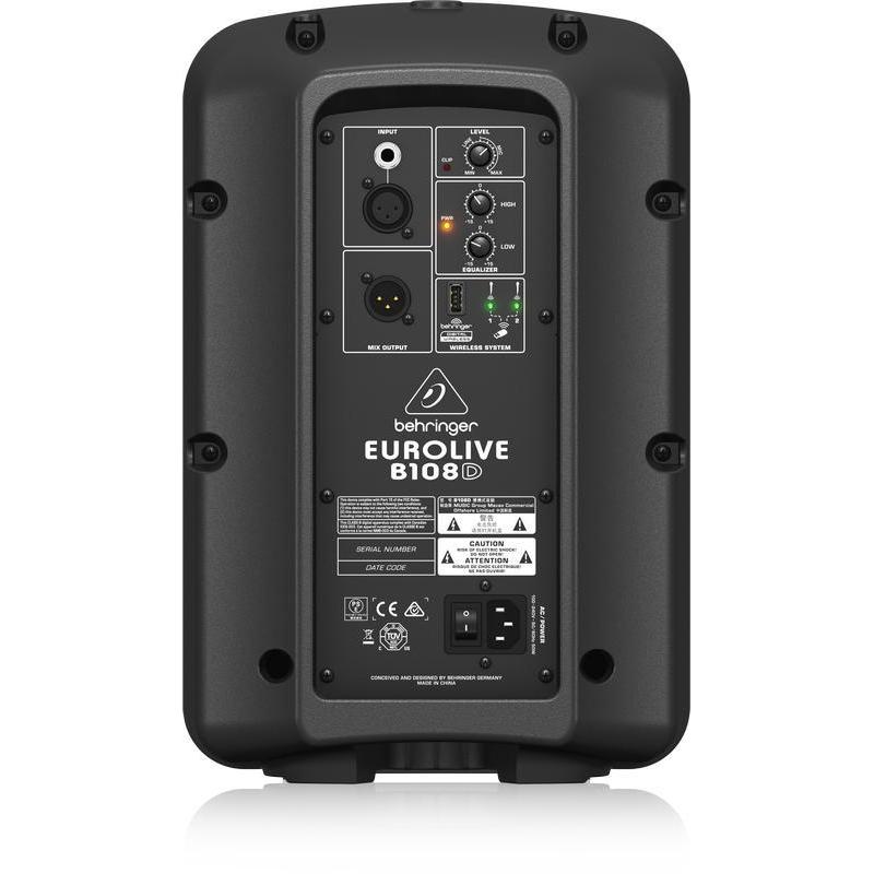 Behringer Eurolive B108D Powered Speaker-Live Sound & Recording-Behringer-Logans Pianos