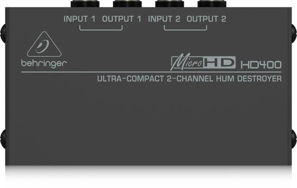 Behringer MicroHD HD400 Hum Destroyer-Live Sound & Recording-Behringer-Logans Pianos